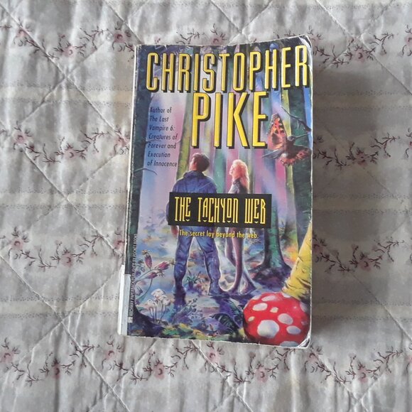Vtg 90s The Tachyon Web Christopher Pike Book - Picture 1 of 6